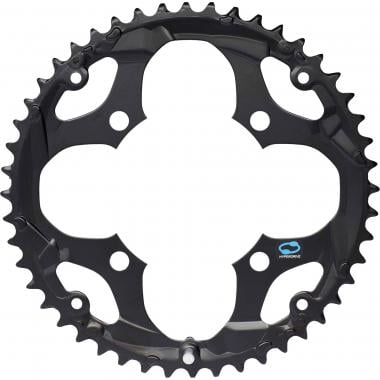 SHIMANO ACERA FC-M361 4 7/8 Speed Middle Chainring 4 Bolts 104 mm Black 0