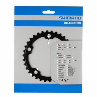 SHIMANO FC-R565 10 Speed Chainring 4 Bolts 110 mm Black 0