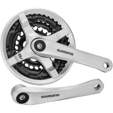 SHIMANO FC-TY501 6/7/8 Speed Chainset 42/34/24 Silver 0