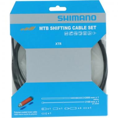 Lote de cables y fundas de cambio SHIMANO XTR 2000 mm 0