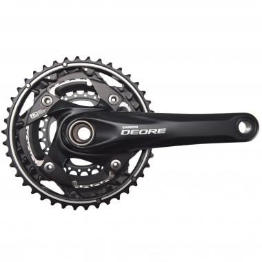 SHIMANO DEORE FC-M610 10 Speed Chainset 24/32/42 Black 0
