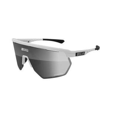 SCICON AEROWING Sunglasses White Iridium Silver  0