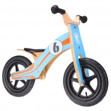 REBEL KIDZ LE MANS Wooden Balance Bicycle Blue/Orange 0