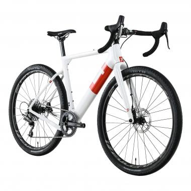 Vélo de Gravel 3T EXPLORO TEAM DISC Sram Rival 1 44 Dents Blanc/Rouge 3T Probikeshop 0
