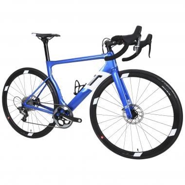 Bicicletta da Corsa 3T STRADA PRO DISC Sram Force 1X 50 Denti Blu/Bianco 2019 0