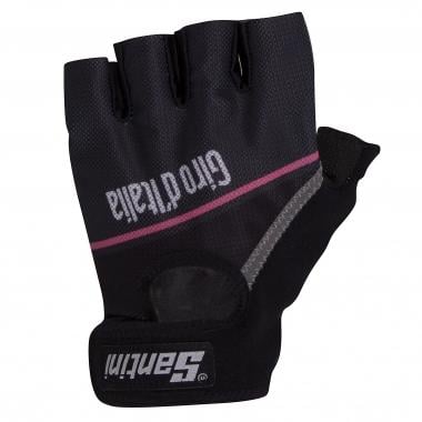 SANTINI GIRO FASHION Short Finger Gloves Black/Pink 0