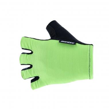 SANTINI CUBO Short Finger Gloves Green 0