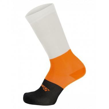 Socken SANTINI BENGAL Orange/Weiß 0