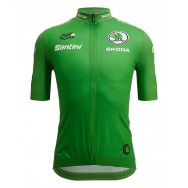 SANTINI REPLICA SPRINTER Short-Sleeved Jersey Green 0