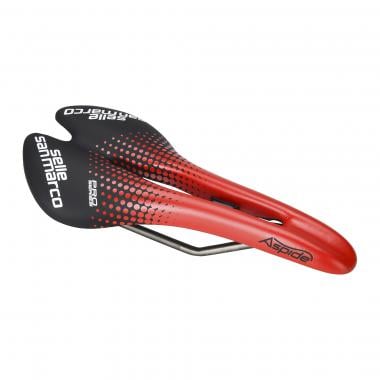 SELLE SAN MARCO ASPIDE OPEN FIT RACING PRO SERIES NARROW Saddle Xsilite Rails 0