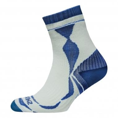 SEALSKINZ THIN ANKLE Socks White/Blue 0