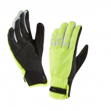Guantes SEALSKINZ ALL WEATHER CYCLE HIGH VIS Amarillo/Negro 0
