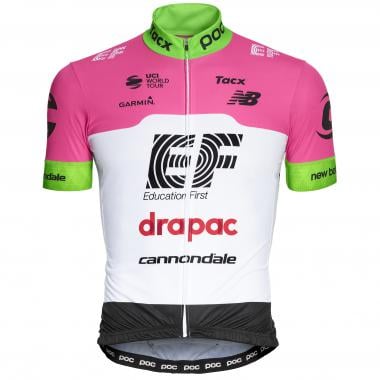 Maillot POC EF EDUCATION FIRST REPLICA Manches Courtes Blanc/Rose POC Probikeshop 0