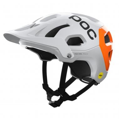 POC TECTAL RACE MIPS NFC MTB Helmet White/Orange 0