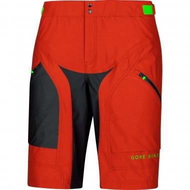 Pantaloni Corti GORE BIKE WEAR POWER TRAIL+ Arancione/Nero 0