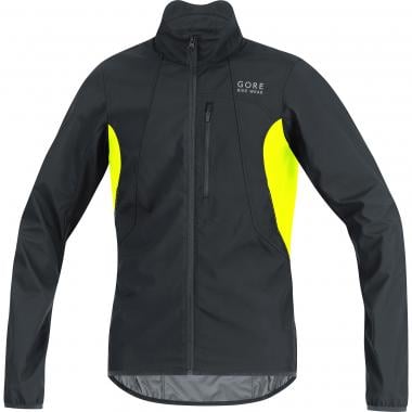 GORE BIKE WEAR E WINDSTOPPER ACTIVE SHELL Jacket Black/Neon Yellow 0