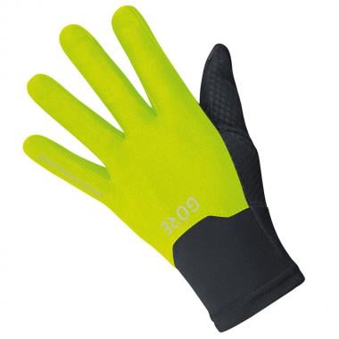 Handschuhe GORE WEAR M GORE WINDSTOPPER Schwarz/Neongelb 0