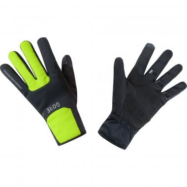 Handschuhe GORE WEAR THERMO M WINDSTOPPER Schwarz/Gelb 0