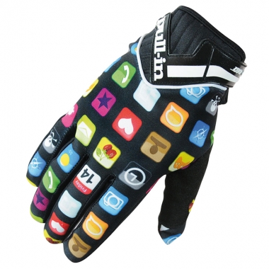 Handschuhe PULL IN IKONE Schwarz/Multicolor 2014 0