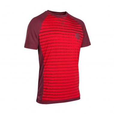 Maillot ION SCRUB_AMP Manches Courtes Rouge ION Probikeshop 0