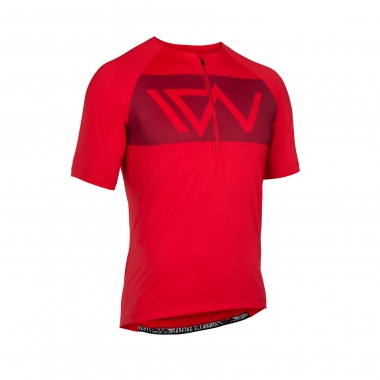 ION PAZE 1/2 ZIP Short-Sleeved Jersey Red 0