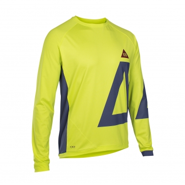 Maillot ION TRAZE_AMP Manches Longues Jaune ION Probikeshop 0