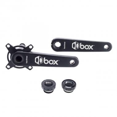 Pedalier BOX COMPONENTS THREE 24 mm 2 piezas Aluminio Negro 0