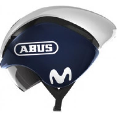 ABUS GAME CHANGER Road Helmet TT Movistar Team 0