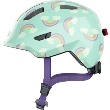 ABUS SMILEY 3.0 LED ARC-en-CIEL Kids Helmet Blue 0
