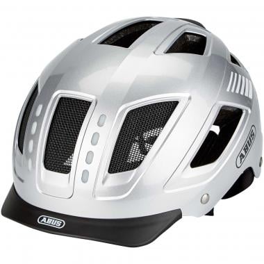 ABUS HYBAN 2.0 LED SIGNAL Urban Helmet Silver 0