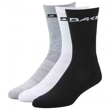 Socken DAKINE ESSENTIAL 3 Paar Grau/Schwarz/Weiß 2021 0