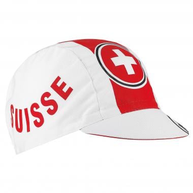 Kappe ASSOS GT SUISSE FED Weiß/Rot 0