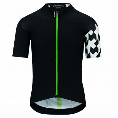 ASSOS EQUIPE RS AERO Short-Sleeved Jersey Black/Green 0