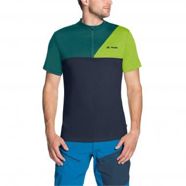 VAUDE TREMALZO Short-Sleeved Jersey Blue/Green 0