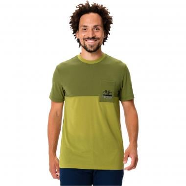 VAUDE CYCLIST 2 Short-Sleeved Jersey Green/Yellow 0