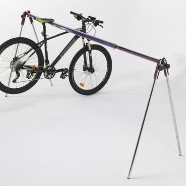 Suporte de Arrumação para Bicicleta  MOTTEZ no Chão Rebatível (9 Bicicletas) 0