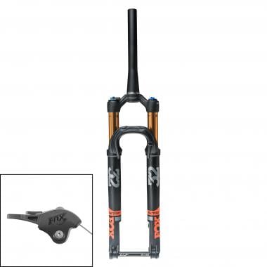 FOX RACING SHOX 32 FLOAT SC FACTORY 27.5" 100 mm Fork FIT4 Adj Remote 2Pos Tapered 15 mm Axle Kabolt Black 2019 0