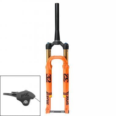 FOX RACING SHOX 32 FLOAT SC FACTORY 27.5" 100 mm Fork Adj Remote 2Pos Tapered 15 mm Axle Kabolt Boost Orange 2019 0