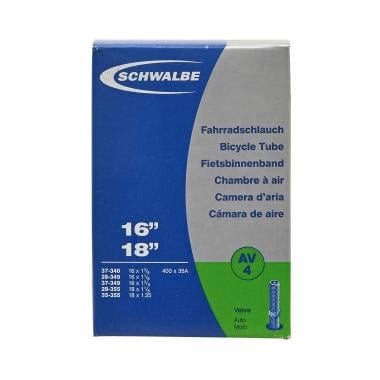 SCHWALBE N°4 16x1"1/8 - 1"3/8 and 18x1"1/8 - 1,35 Inner Tube 40 mm Schrader 0