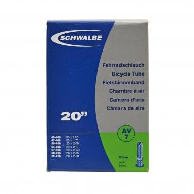 Schlauch SCHWALBE N°7 20x1,50/2,50 Schrader 40 mm 0