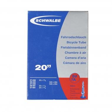 Schlauch SCHWALBE N°7A 20x1"1/8 - 1"3/8 Presta 40 mm 0