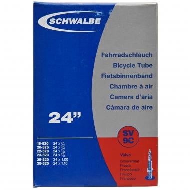 SCHWALBE N°9C 24x0.75 - 1.10 Inner Tube 40 mm Presta 0