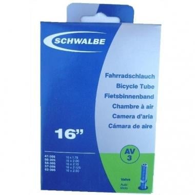 Camera d'Aria SCHWALBE N°3 16x1,75/2,50 Schrader 40 mm 0