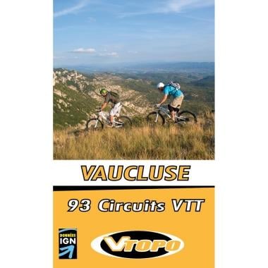 VTOPO VAUCLUSE MTB Topo Guide 0