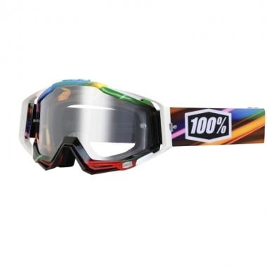 Goggle 100% RACECRAFT KALEIDOSCOPE Transparentes Glas 0