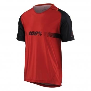 Maillot 100% CELIUM SOLID Manches Courtes Rouge 100% Probikeshop 0
