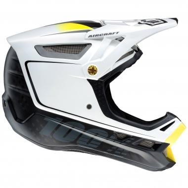 100% AIRCRAFT BI-TURBO MIPS Helmet White/Black 0