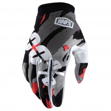 100% ITRACK MAGEMO Gloves Black/Grey 0