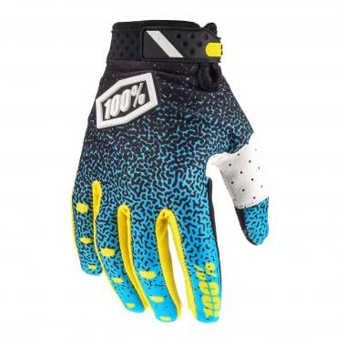 100% RIDEFIT Gloves Blue/Black 0