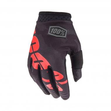 Handschuhe 100% ITRACK Schwarz/Tarnfarben 0